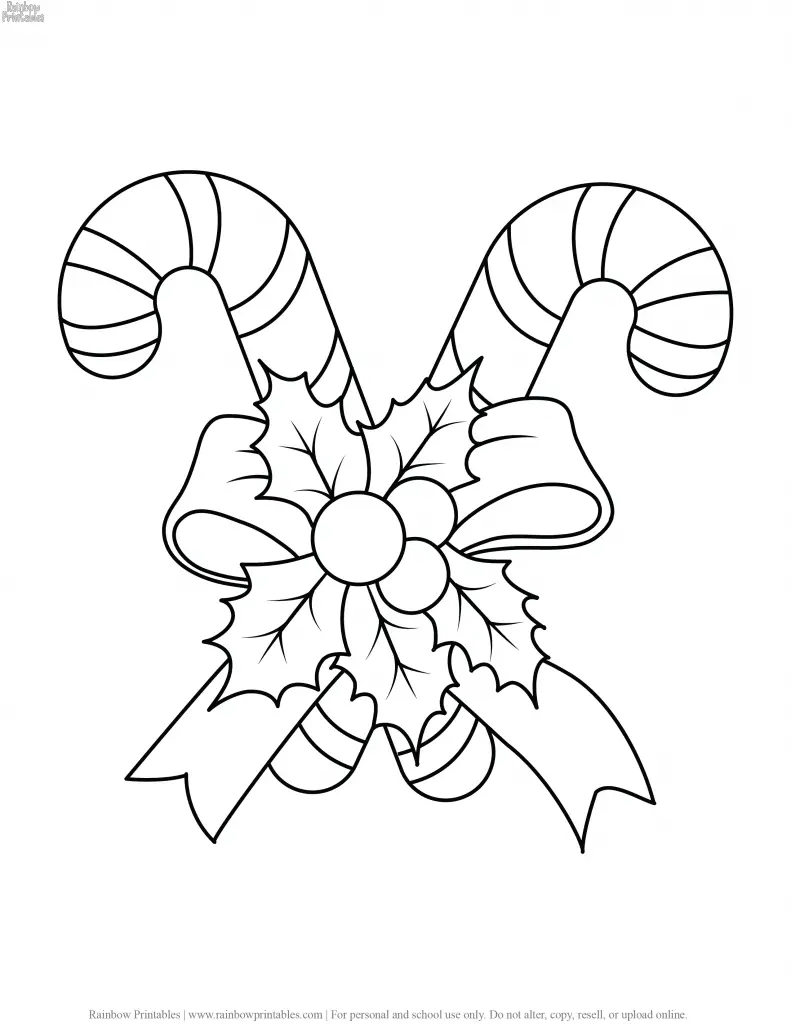 90 Holiday Coloring Pages Free Printable 68