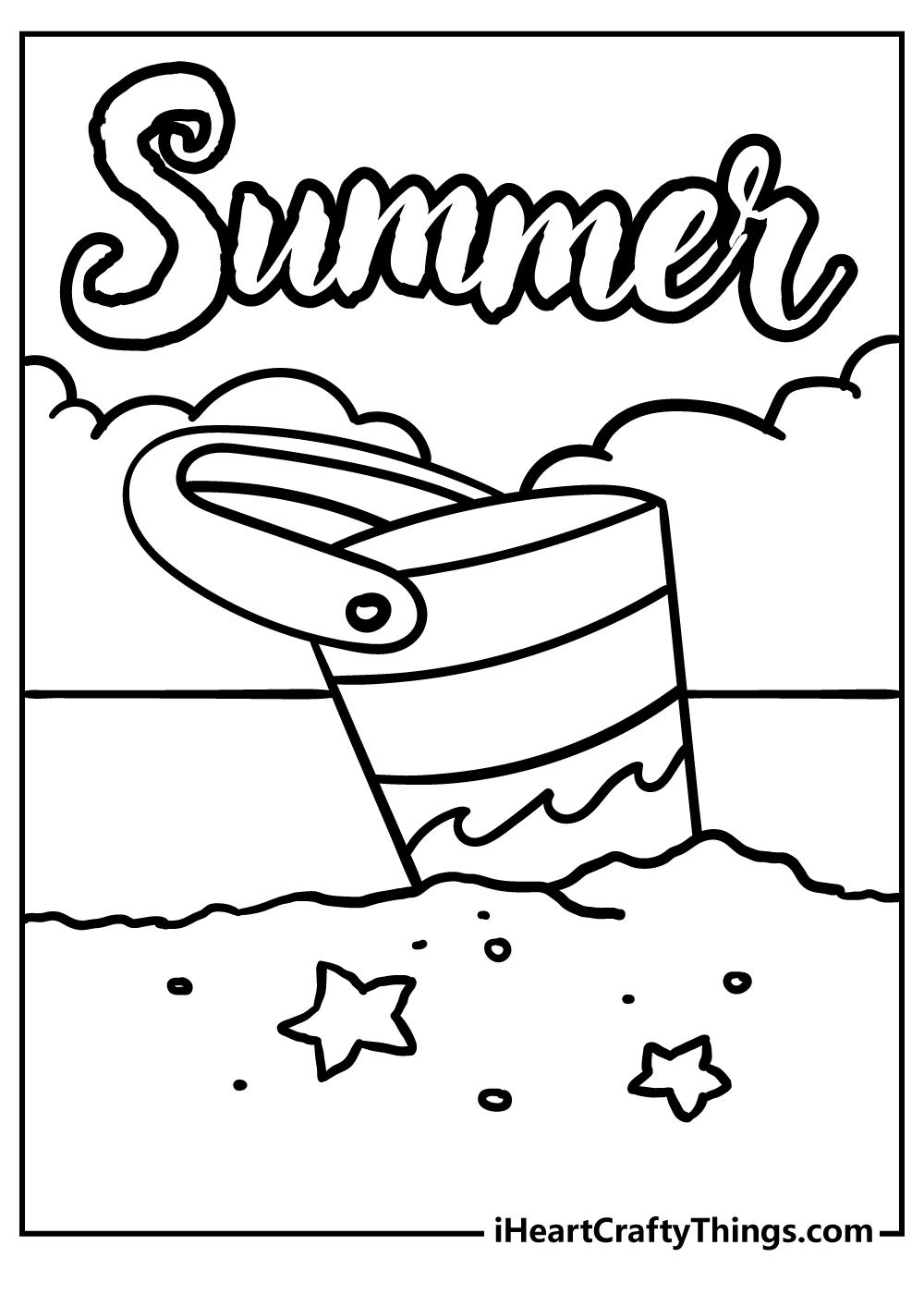 90 Printable Summer Coloring Pages 17