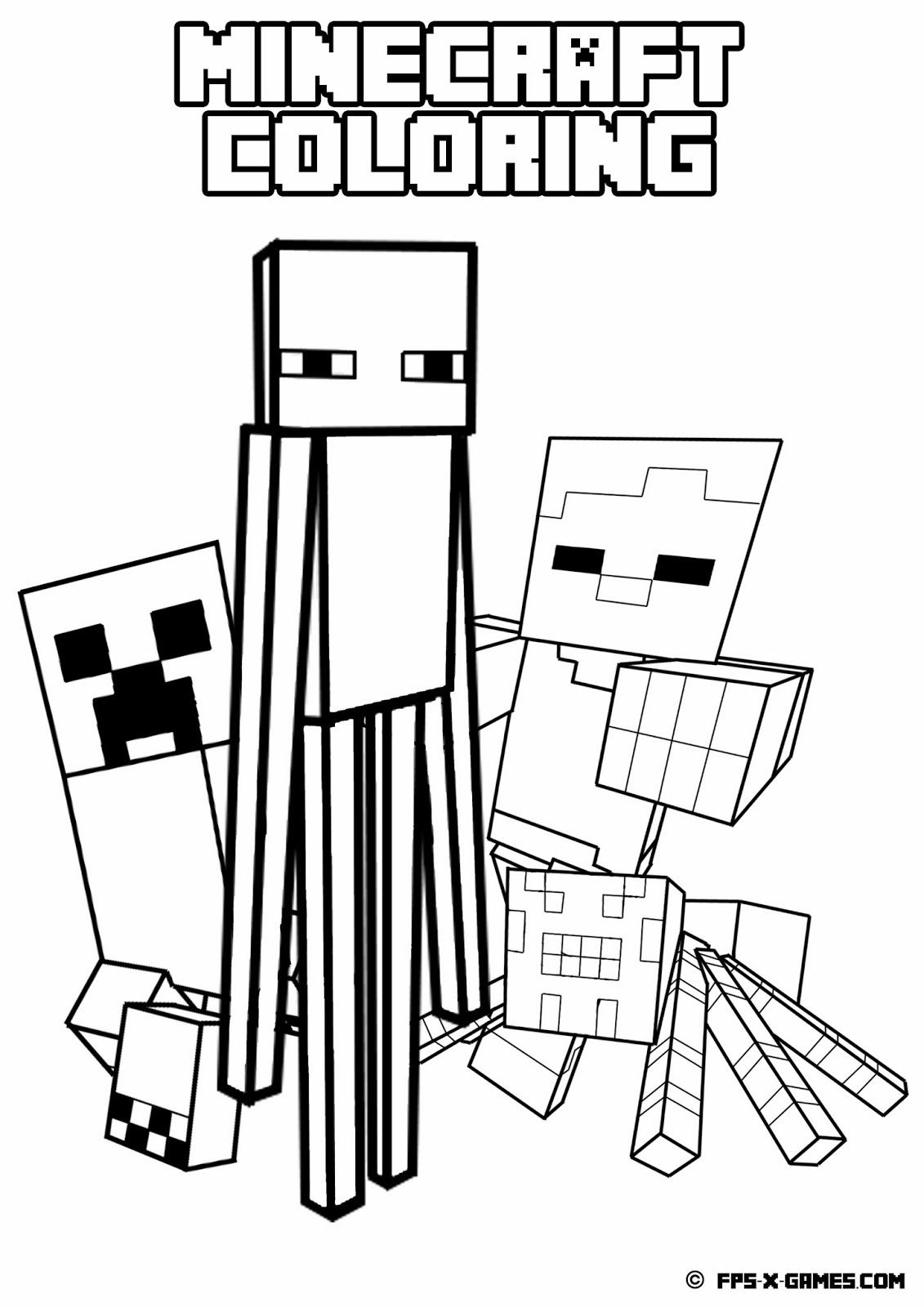 Get 85 Minecraft Printable Coloring Sheets Ideas 33