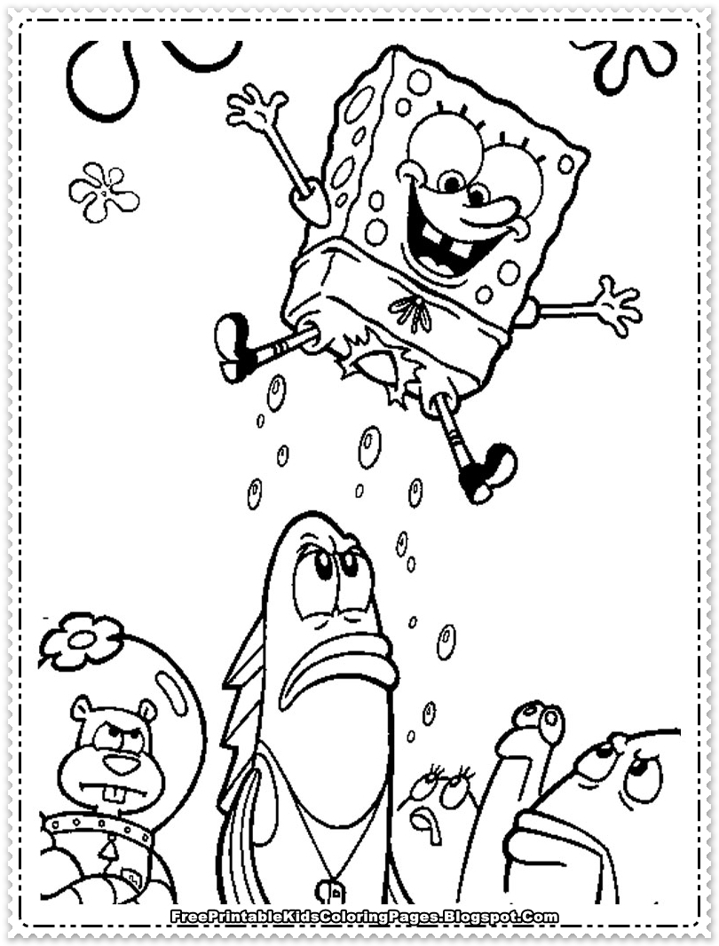 Get 85 Spongebob Coloring Pages Free Ideas 29