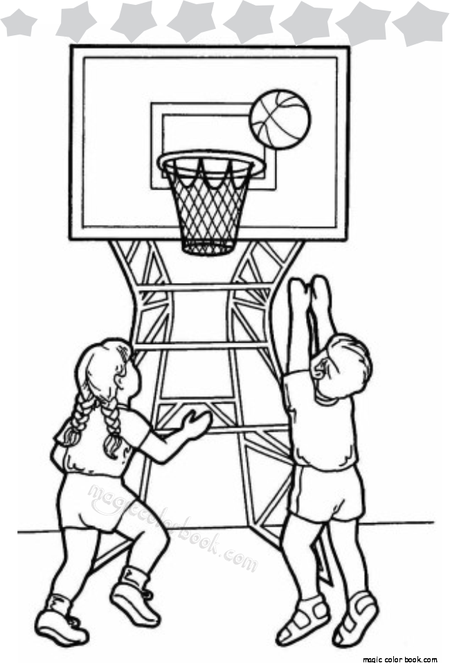 60 Coloring Pages Of Sports 13