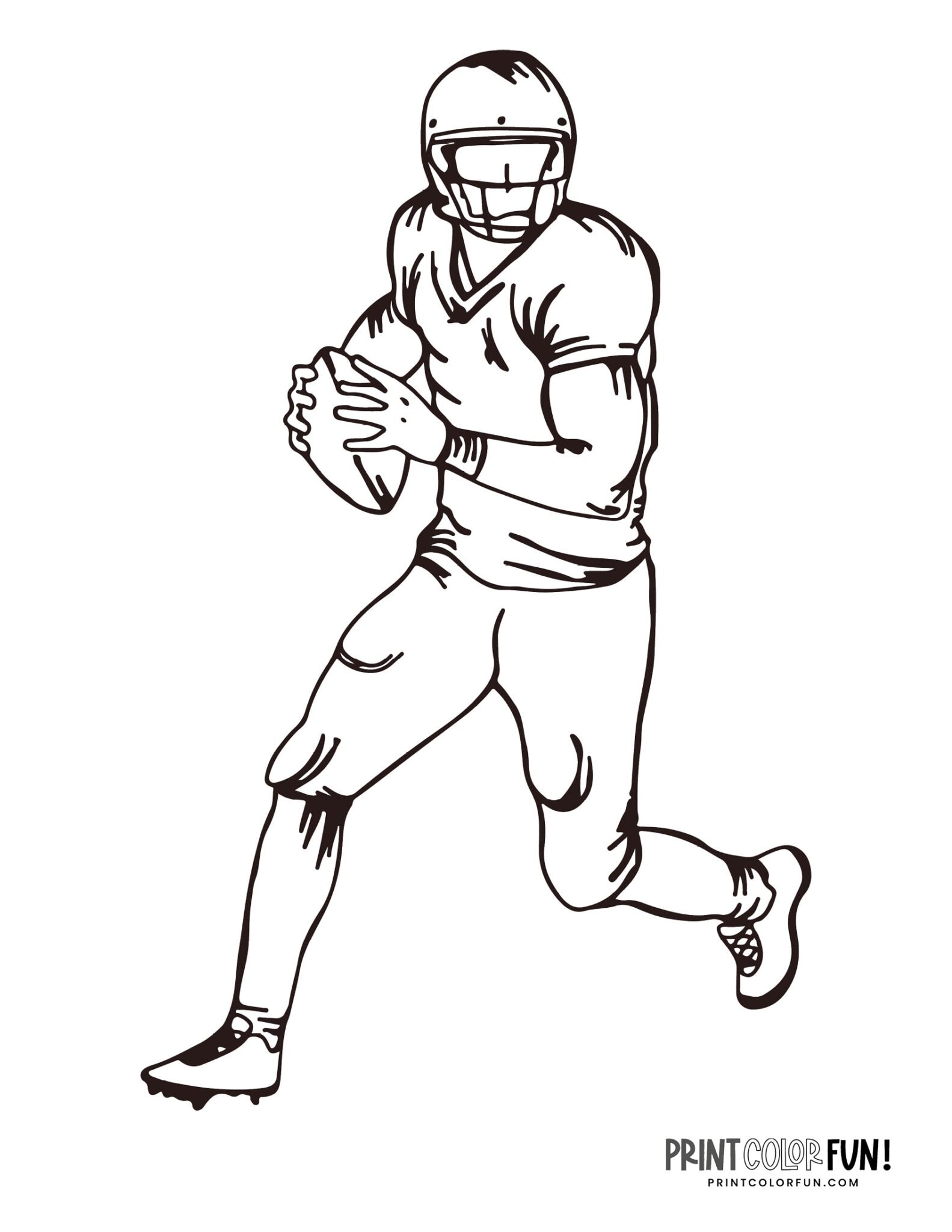 60 Coloring Pages Of Sports 15