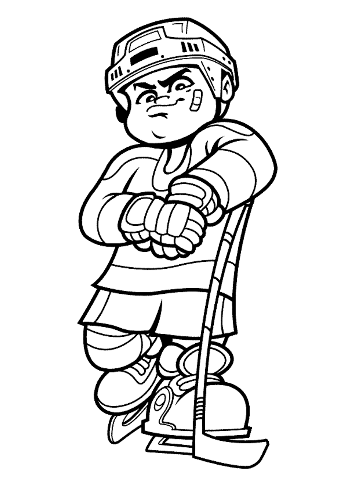 60 Coloring Pages Of Sports 16