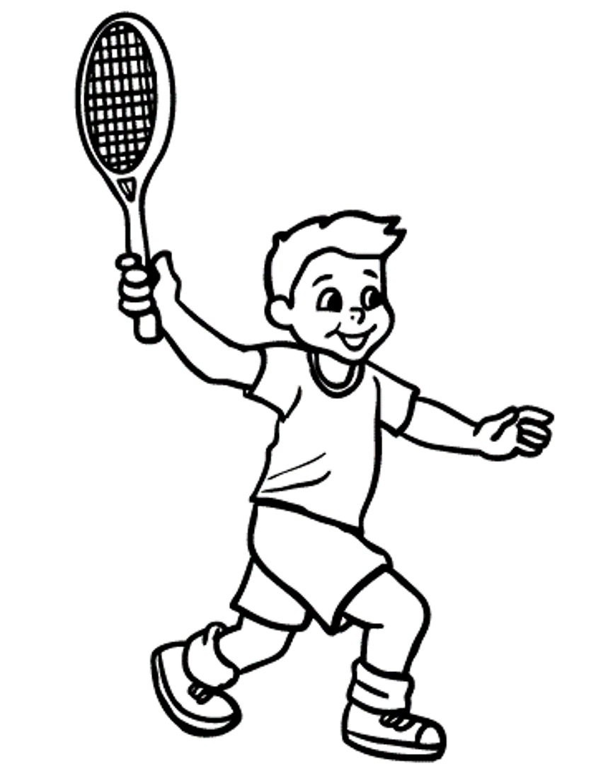 60 Coloring Pages Of Sports 18