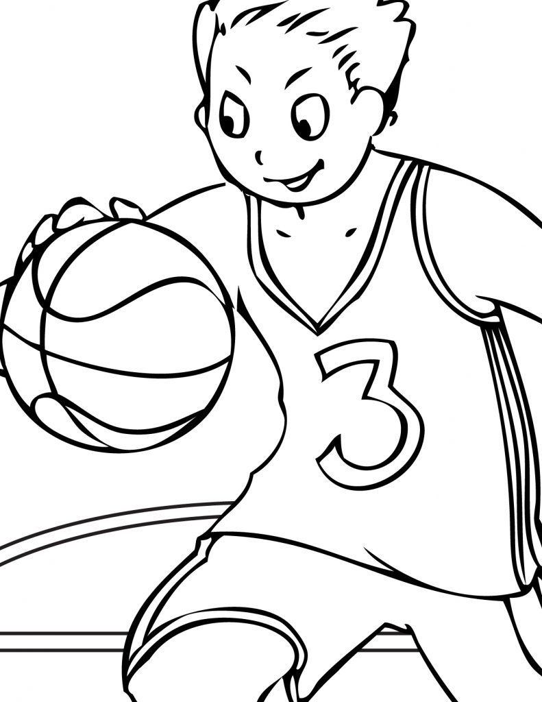 60 Coloring Pages Of Sports 20