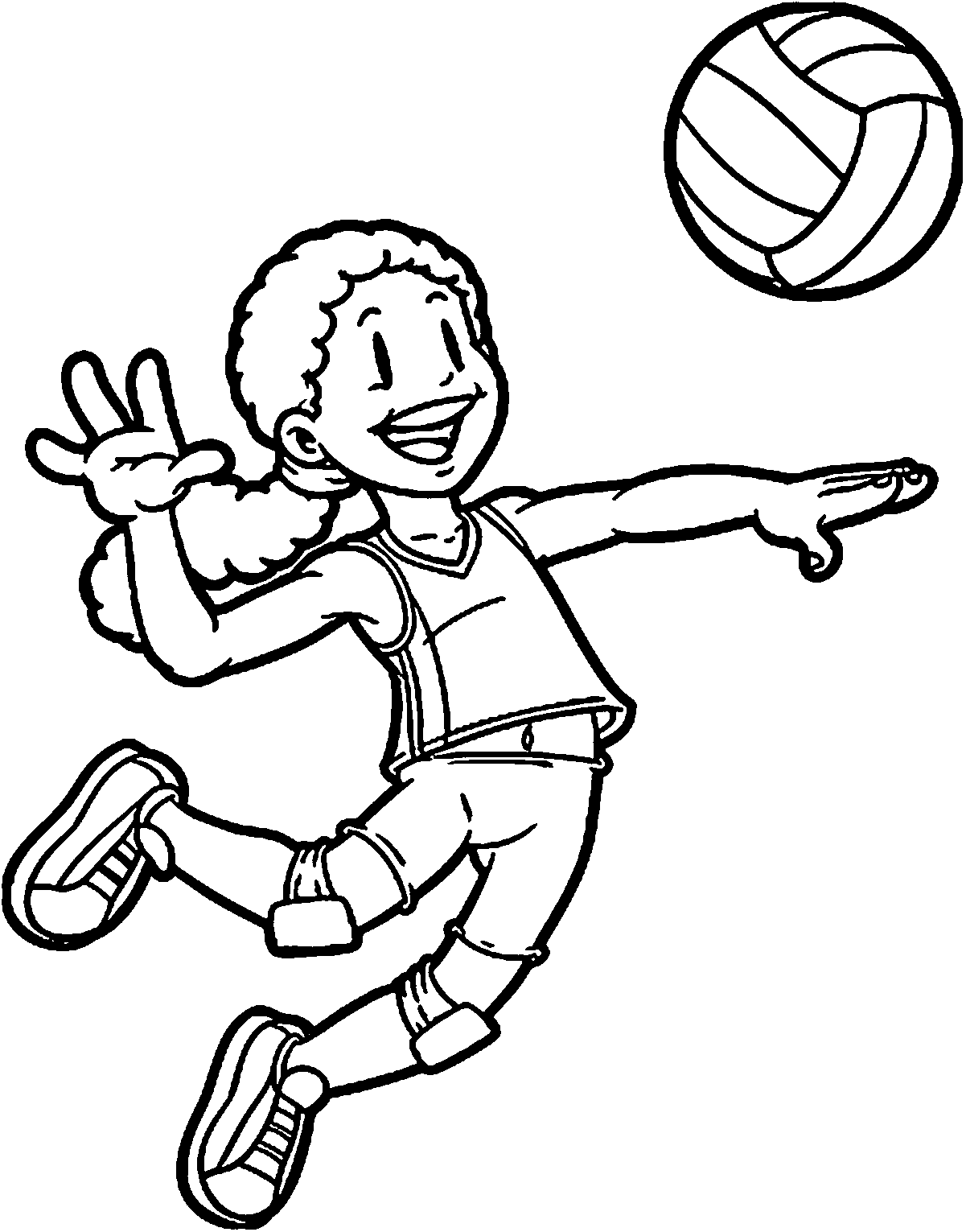 60 Coloring Pages Of Sports 59