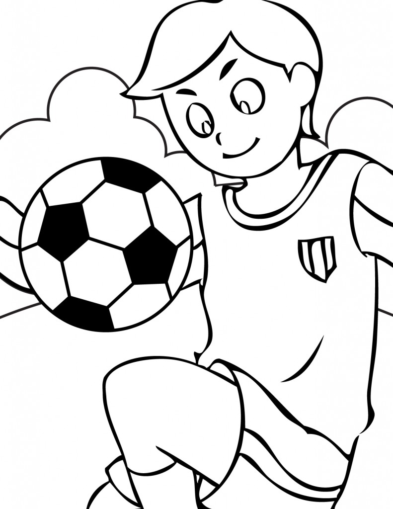 60 Coloring Pages Of Sports 6