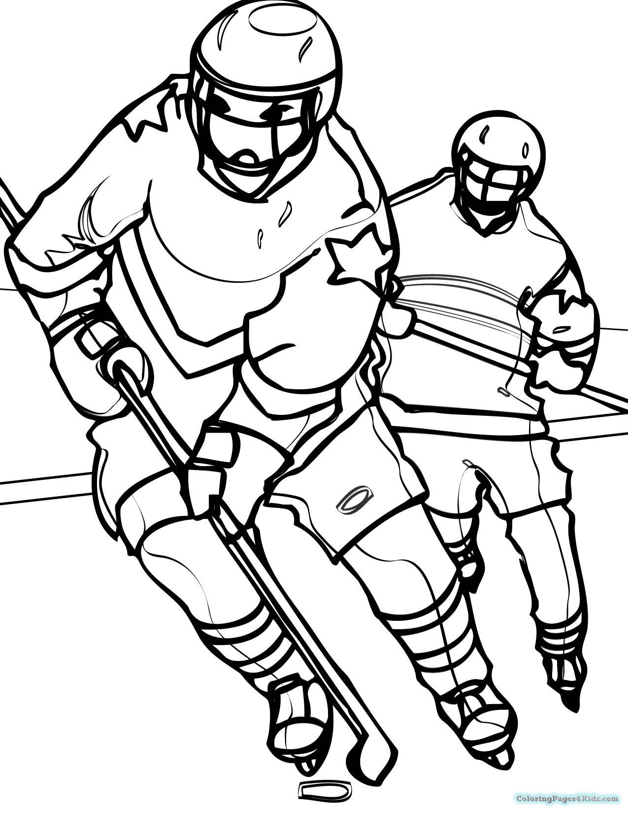 60 Coloring Pages Of Sports 8