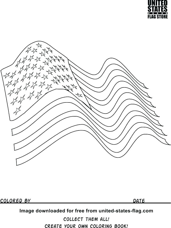 60 Printable American Flag Coloring Sheet 44