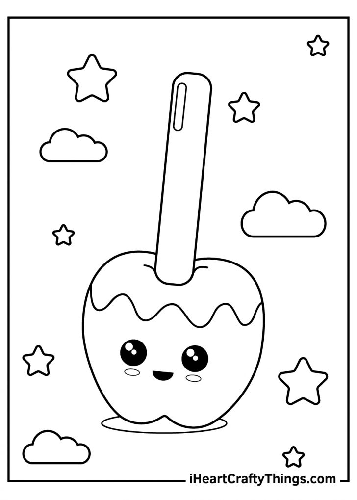 60 Printable Candy Coloring Sheets 14