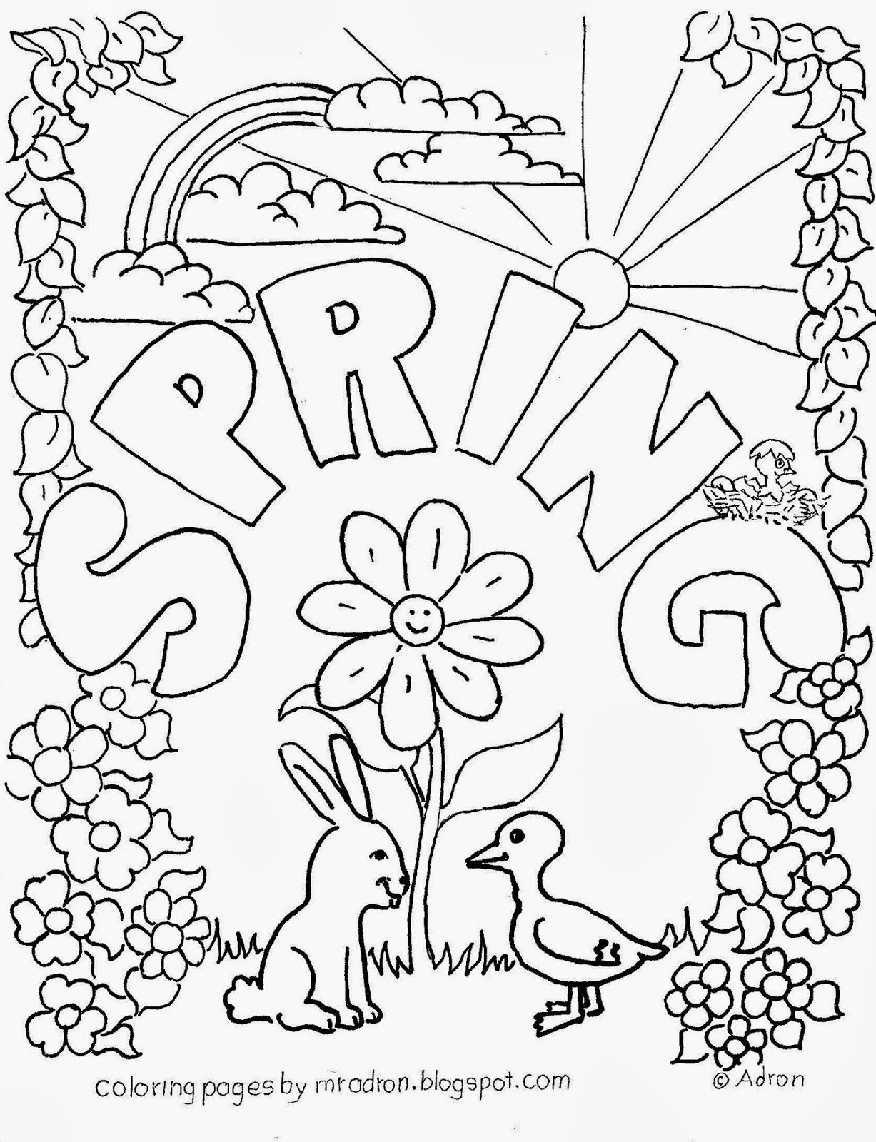 60 Printable Childrens Coloring Pages 52