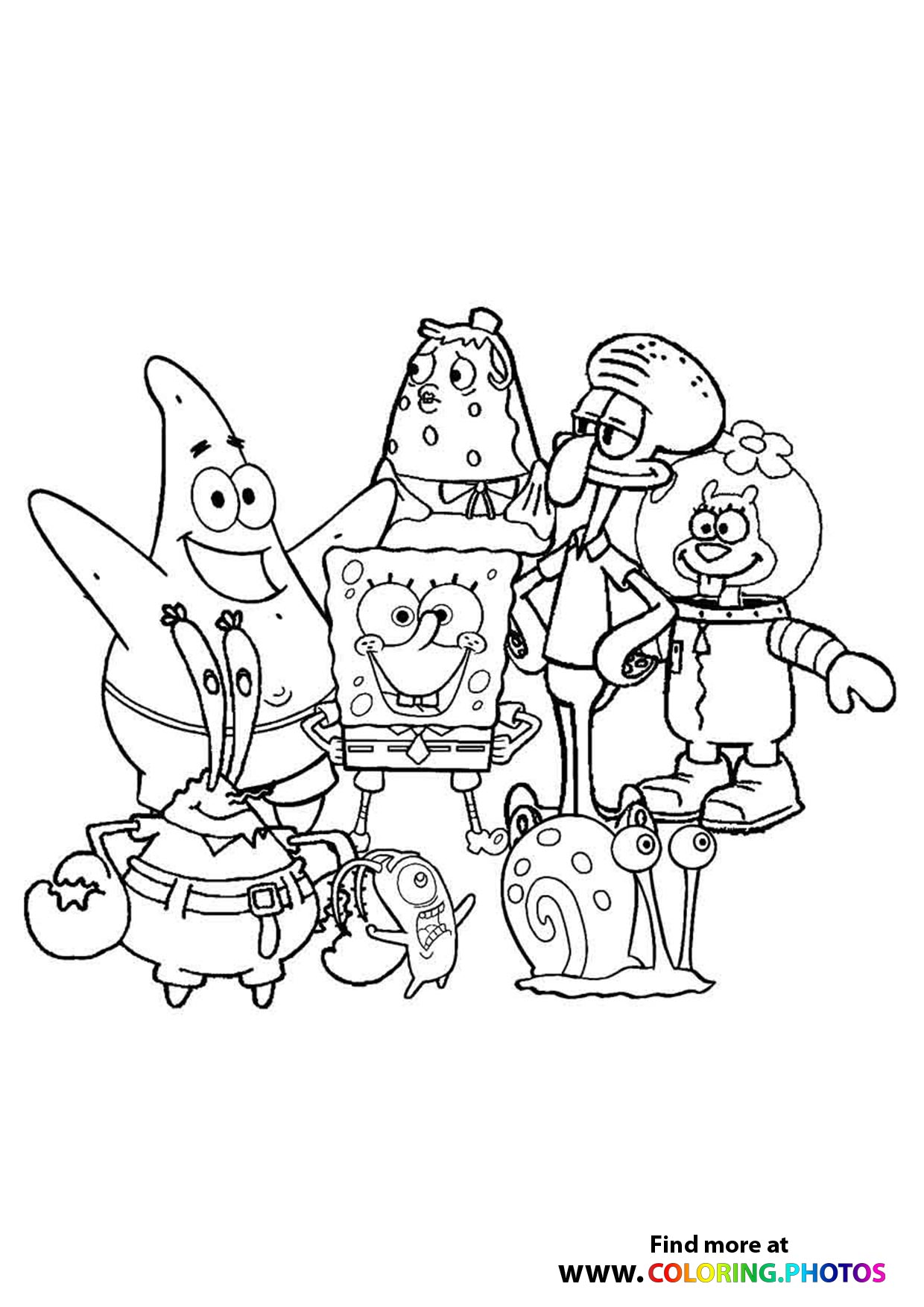 60 Printable Coloring Pictures Of Spongebob 34