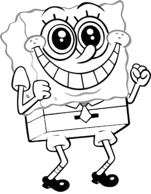 60 Printable Coloring Pictures Of Spongebob 46