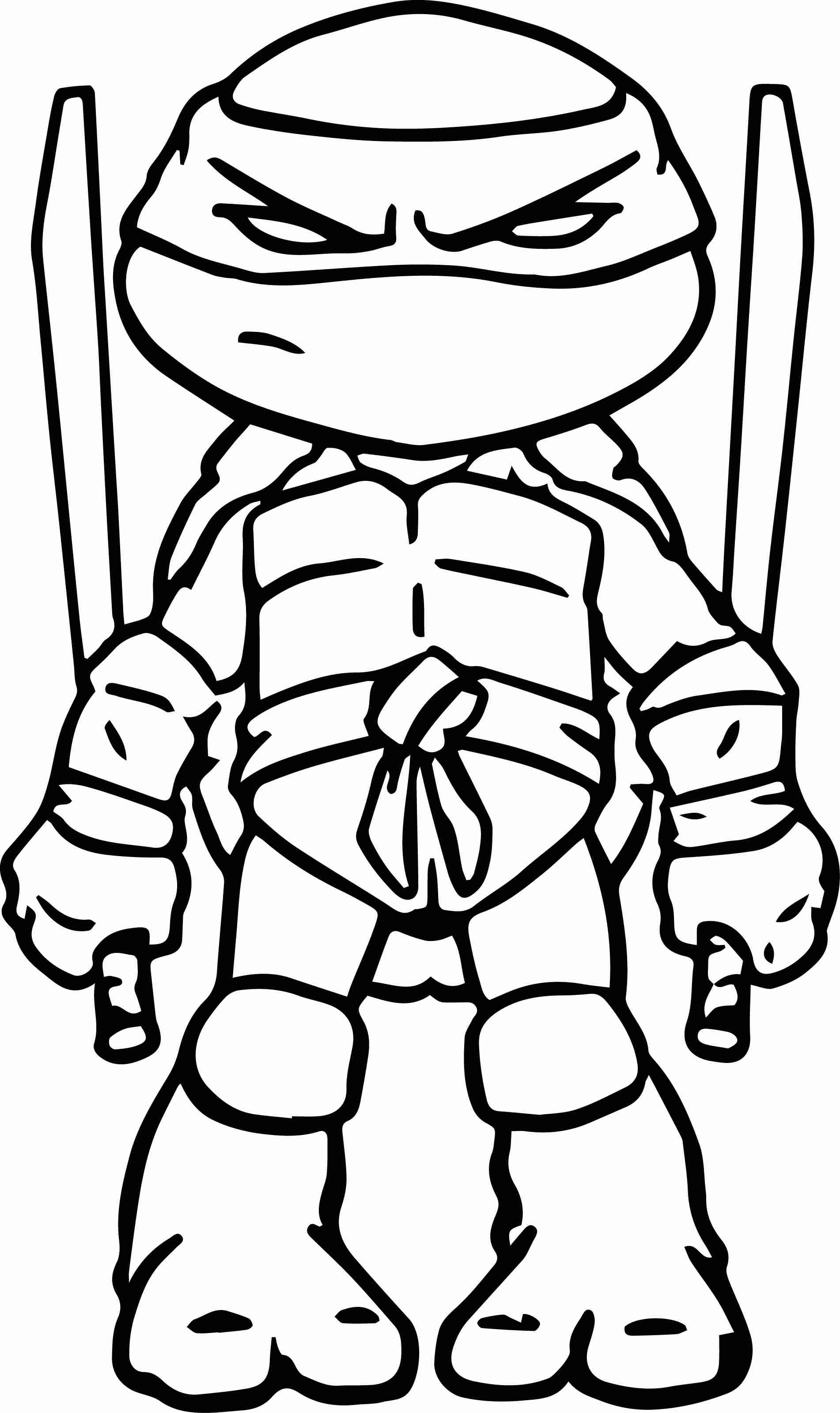 60 Printable Coloring Sheets Ninja Turtles 17