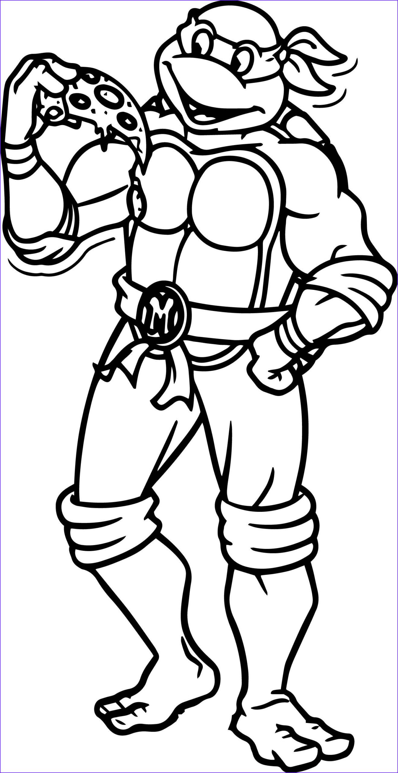 60 Printable Coloring Sheets Ninja Turtles 27