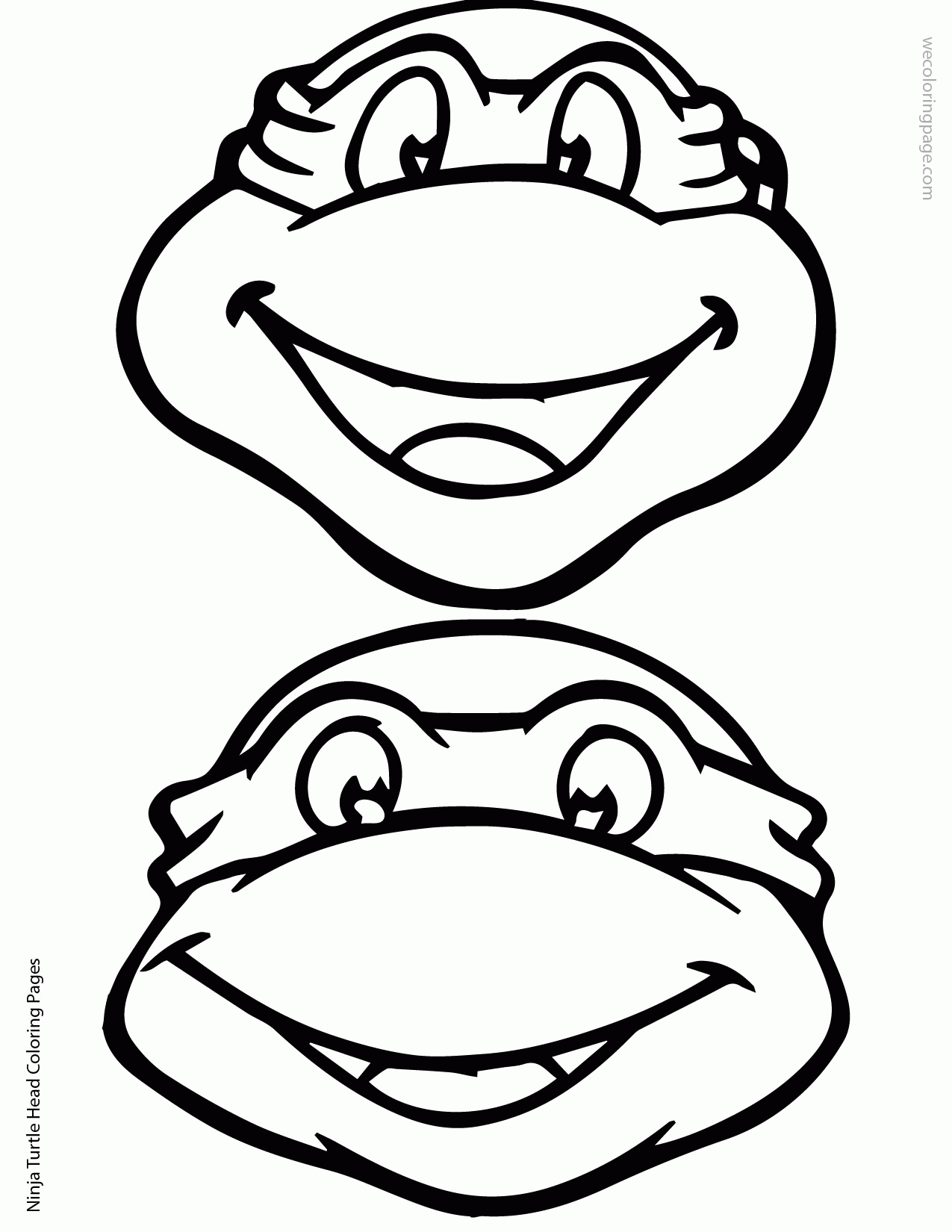 60 Printable Coloring Sheets Ninja Turtles 50