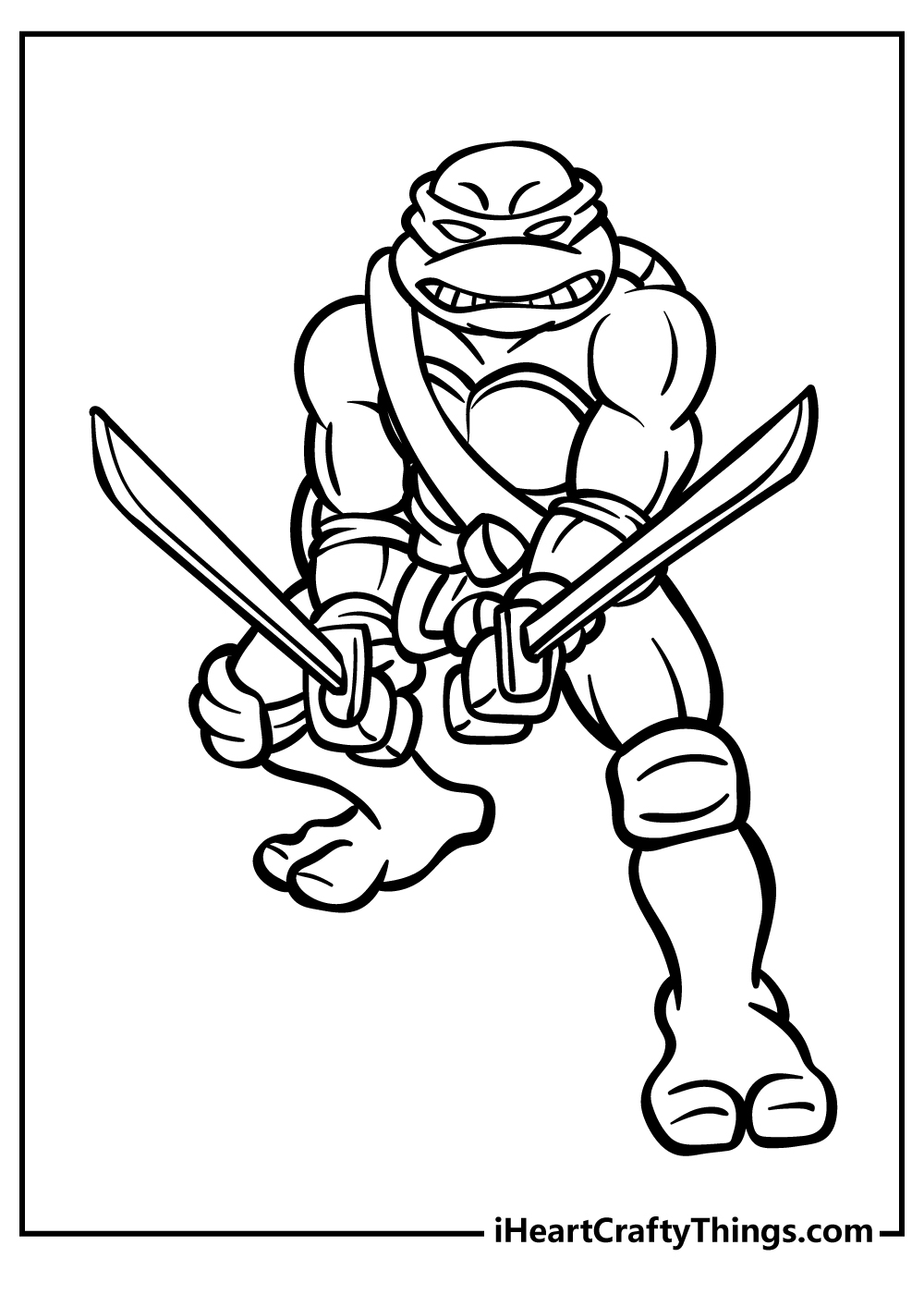 60 Printable Coloring Sheets Ninja Turtles 59