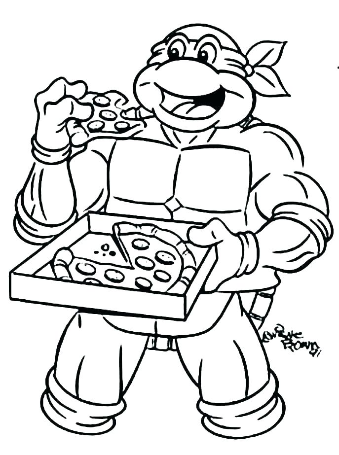 60 Printable Coloring Sheets Ninja Turtles 62