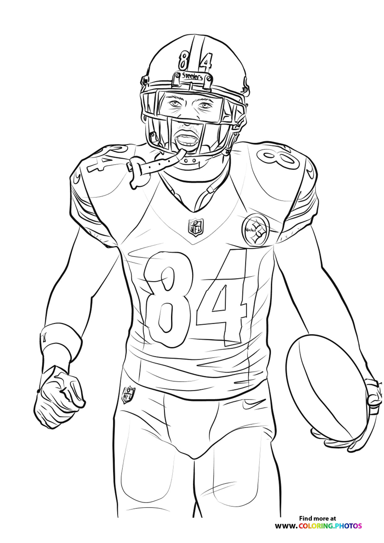 60 Printable Nfl Coloring Sheets 1