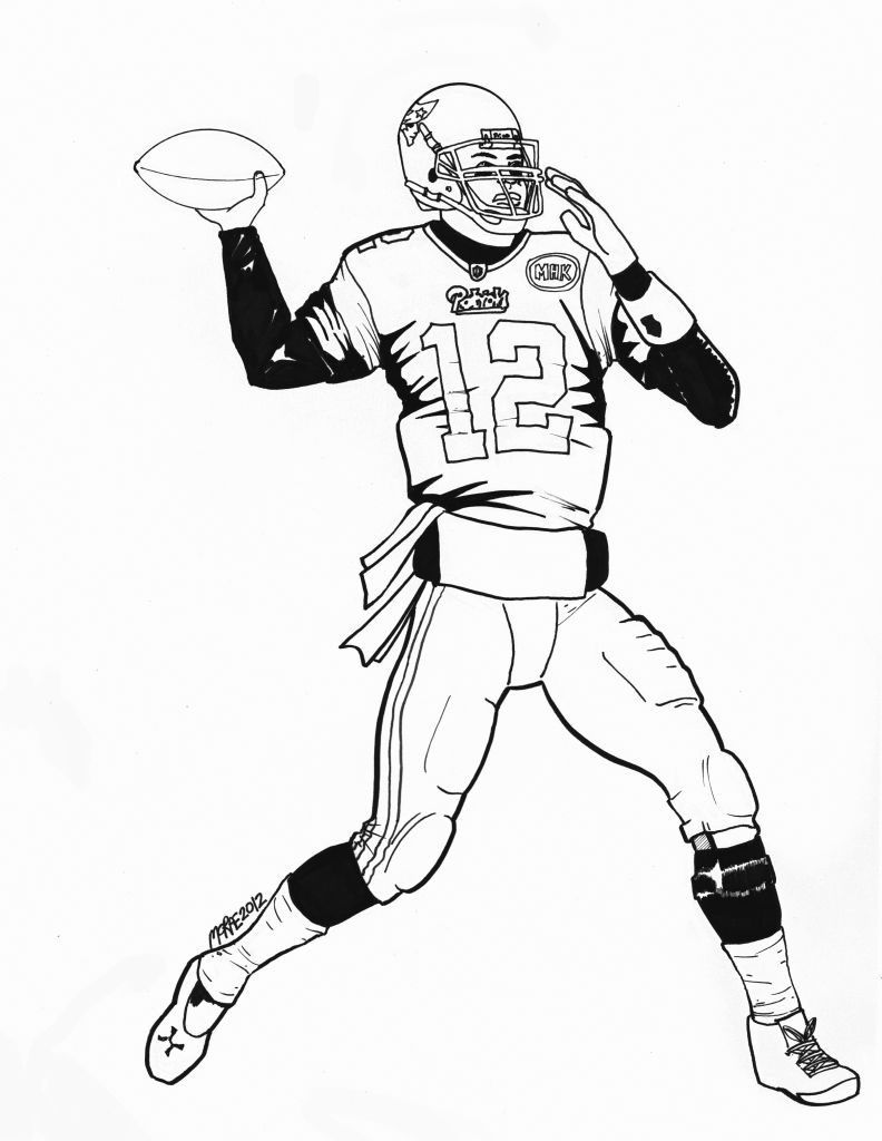 60 Printable Nfl Coloring Sheets 12