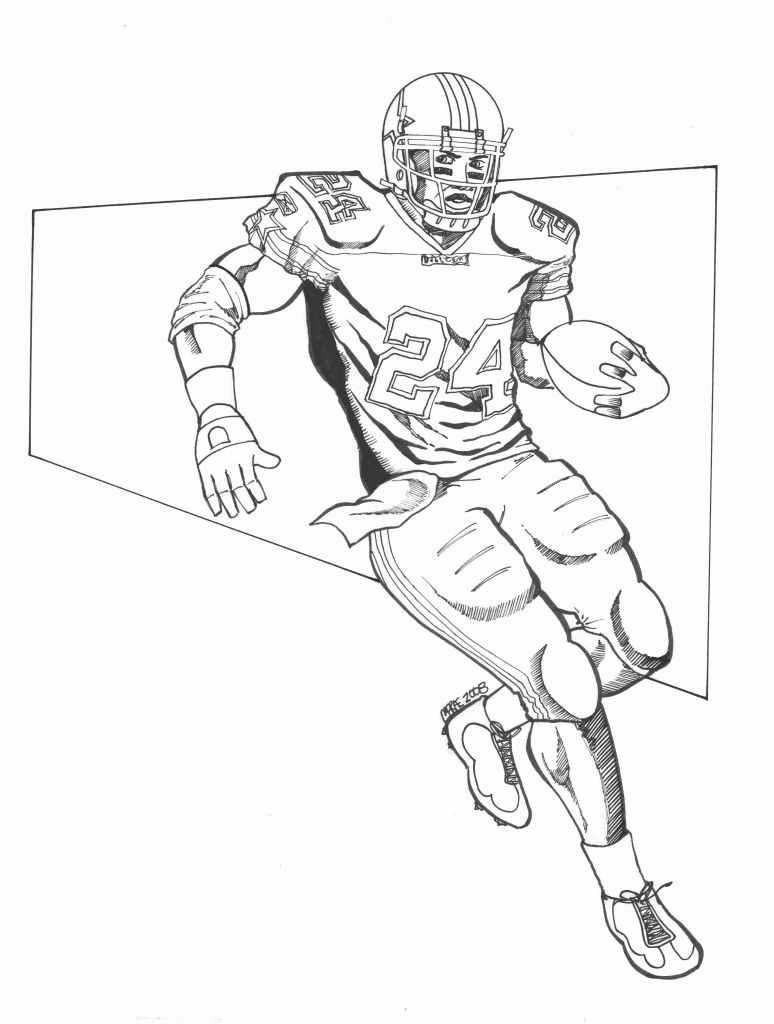 60 Printable Nfl Coloring Sheets 25