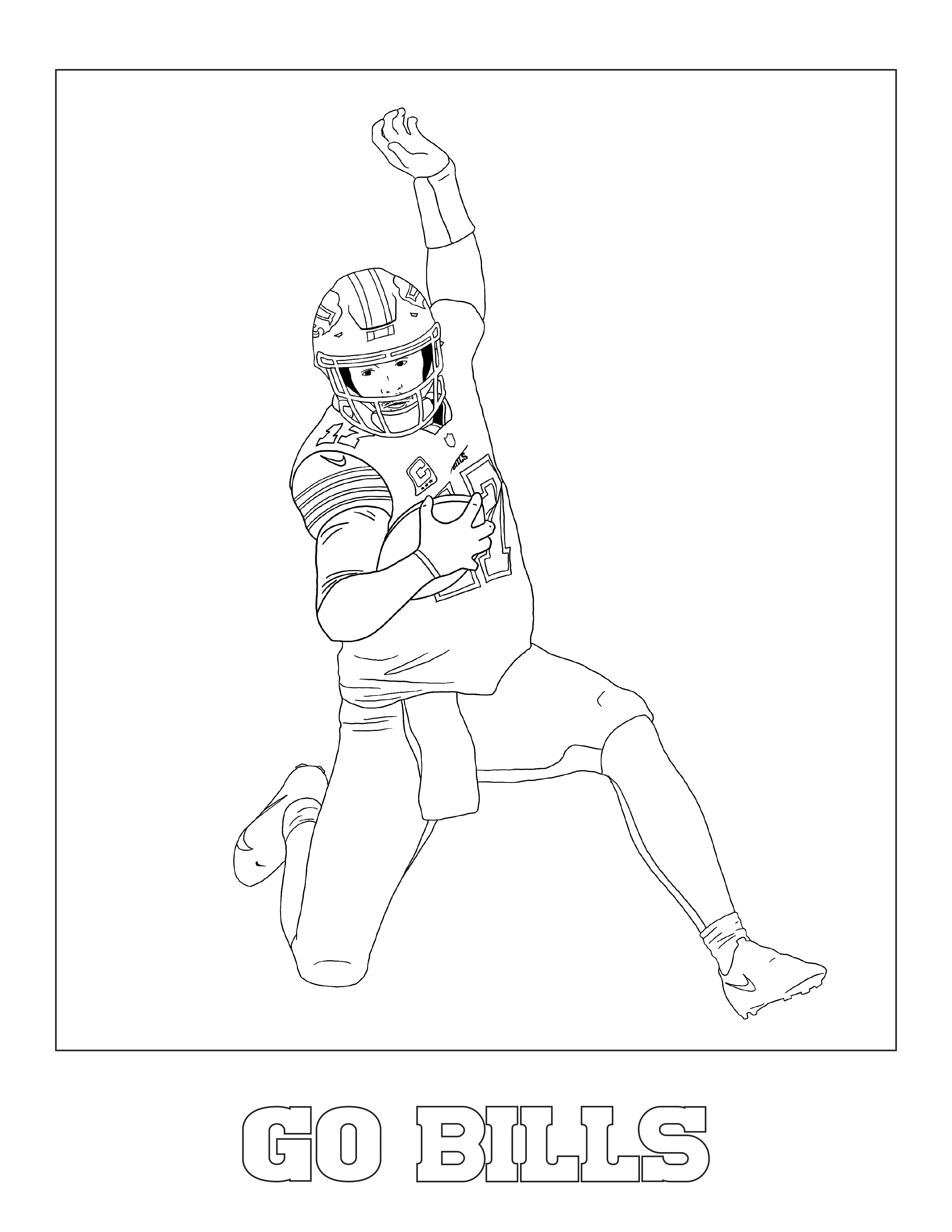 60 Printable Nfl Coloring Sheets 44