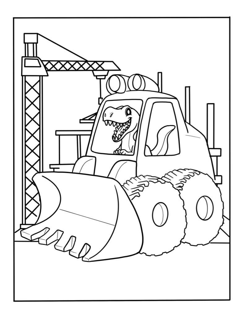 Get 85 Coloring Pages Of Construction Equipment Ideas 16