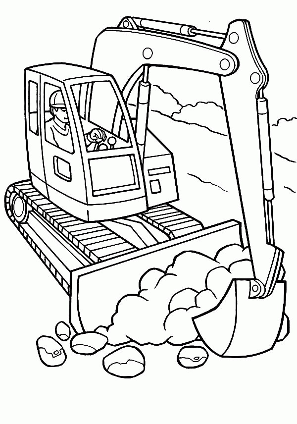 Get 85 Coloring Pages Of Construction Equipment Ideas 21