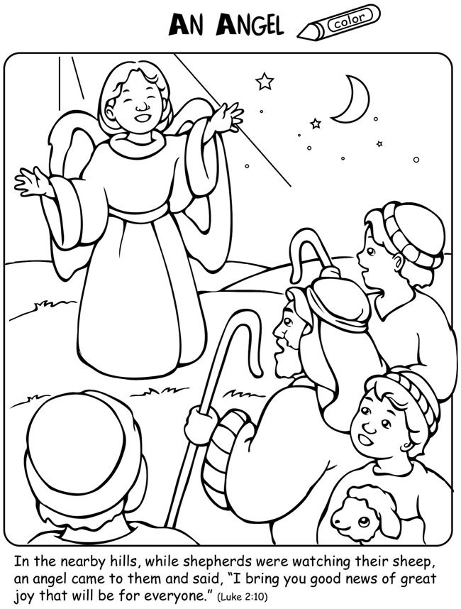 Get 85 Coloring Pages Of Nativity Ideas 39