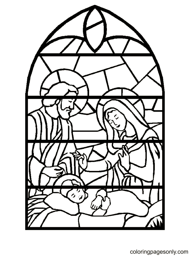 Get 85 Coloring Pages Of Nativity Ideas 48