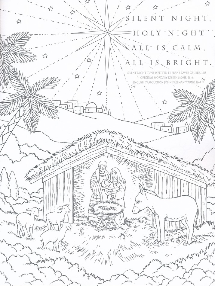 Get 85 Coloring Pages Of Nativity Ideas 65