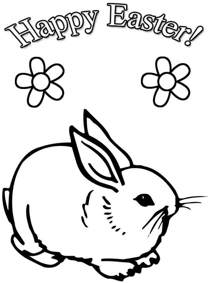 Get 85 Preschool Easter Bunny Coloring Pages Ideas 23