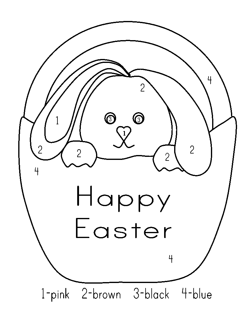 Get 85 Preschool Easter Bunny Coloring Pages Ideas 26