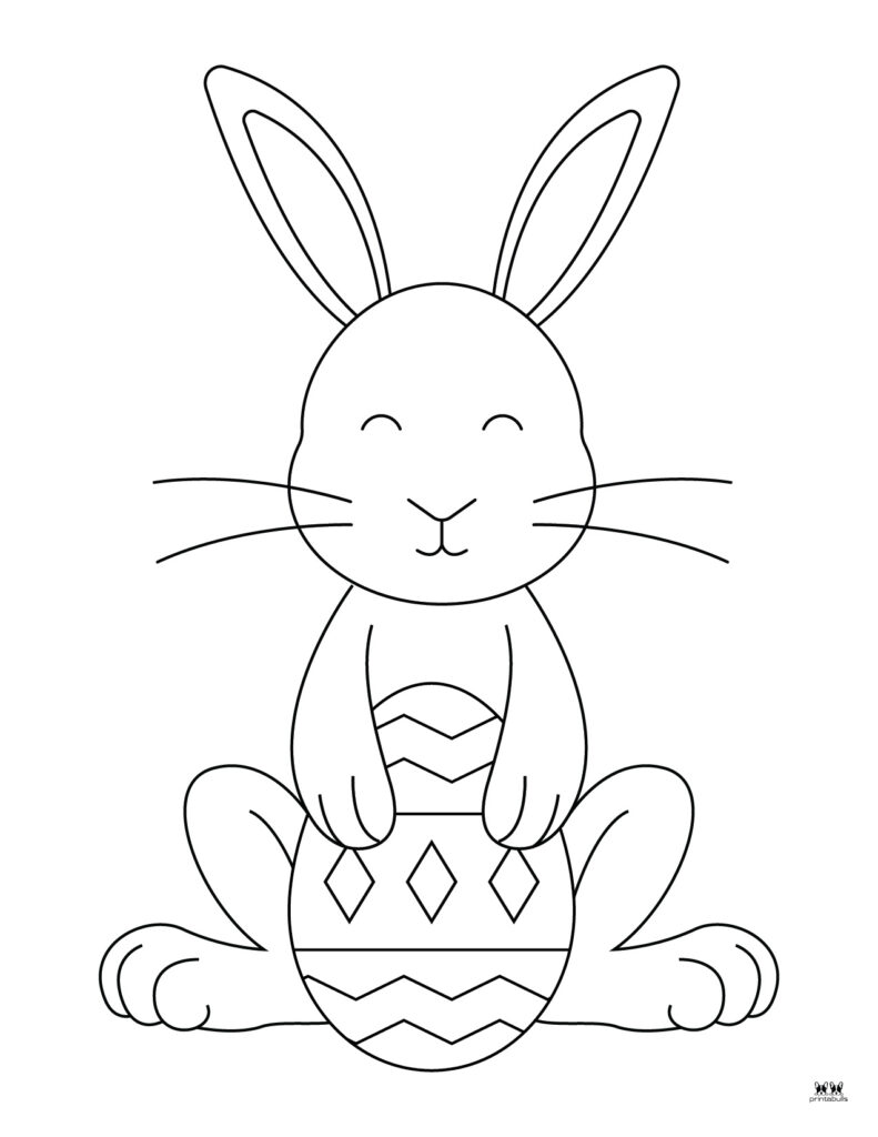 Get 85 Preschool Easter Bunny Coloring Pages Ideas 29