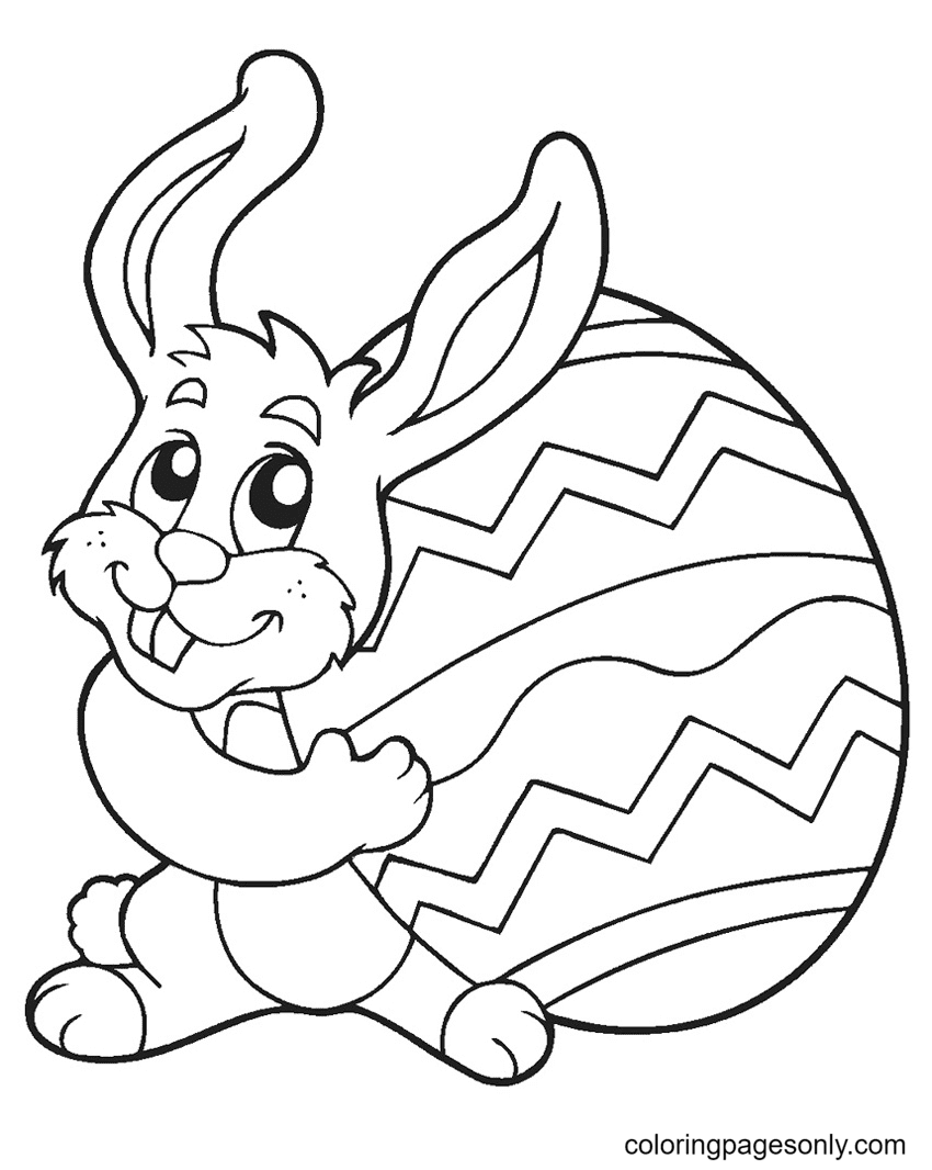 Get 85 Preschool Easter Bunny Coloring Pages Ideas 65