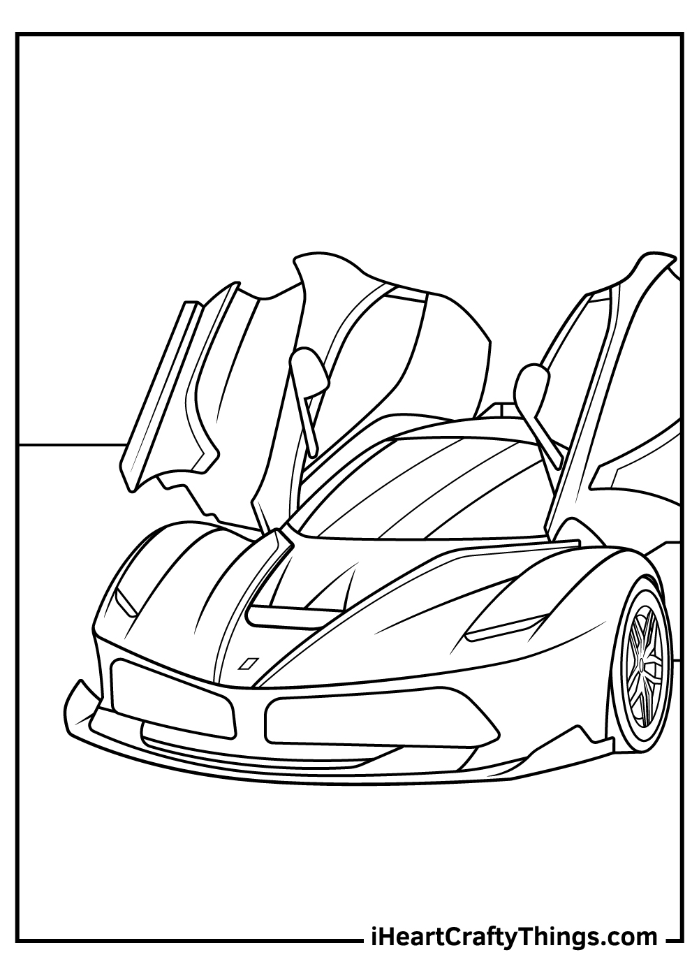 Get 85 Print Car Coloring Pages Ideas 11