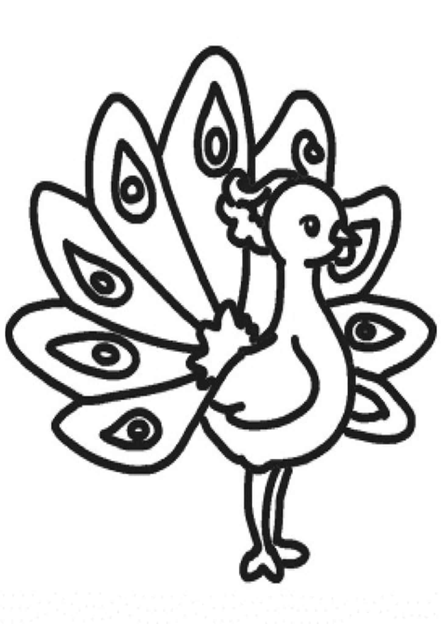 Get 85 Printable Coloring Pages Of Peacocks Ideas 20