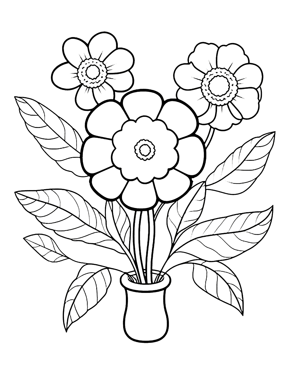 Get 85 Spring Flowers Coloring Ideas 11