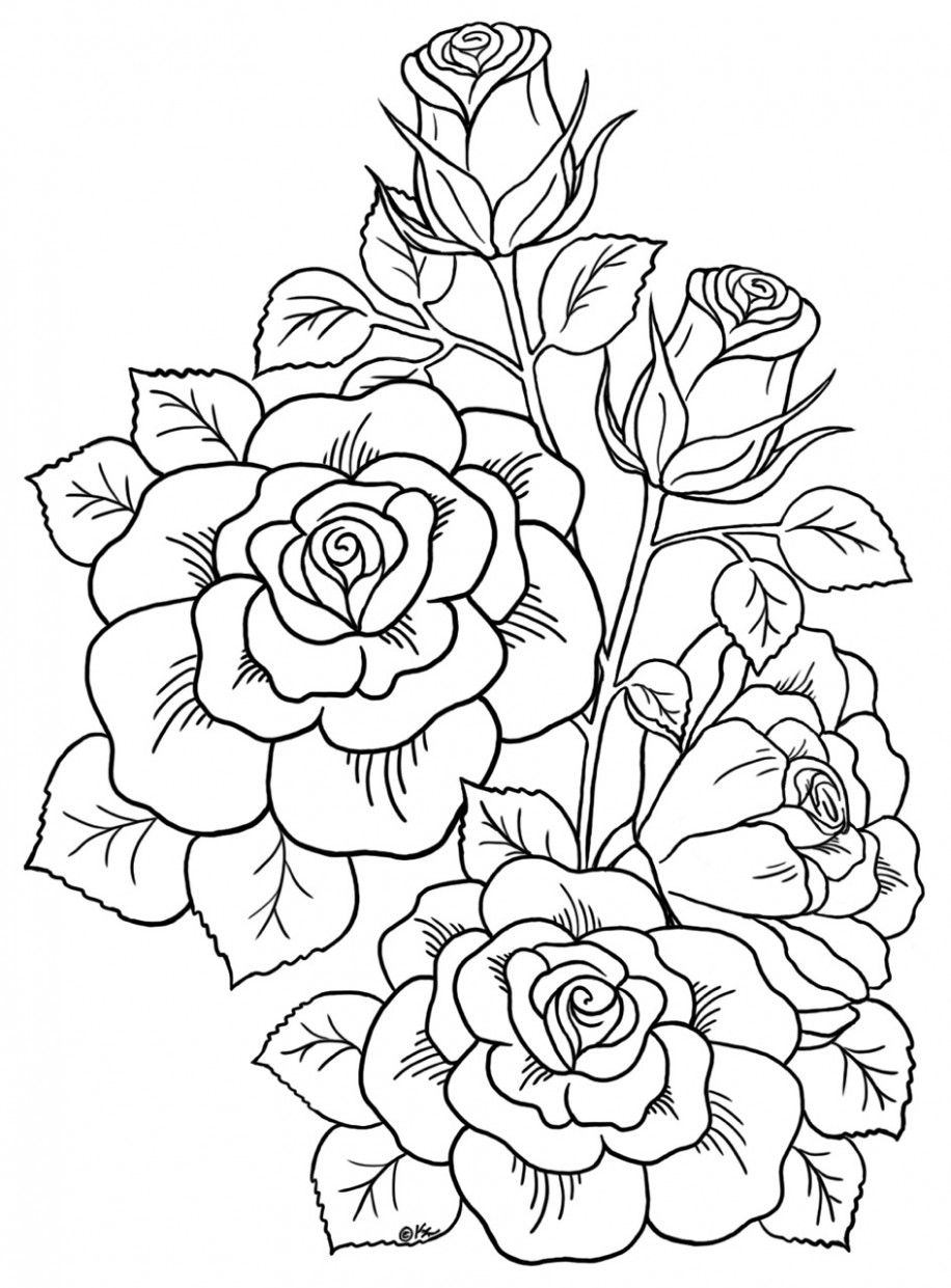 Get 85 Spring Flowers Coloring Ideas 15