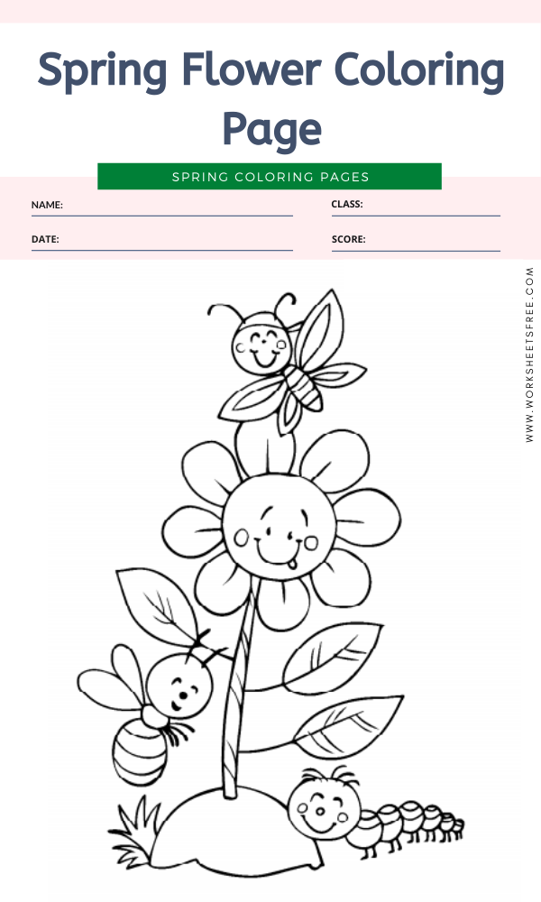 Get 85 Spring Flowers Coloring Ideas 19