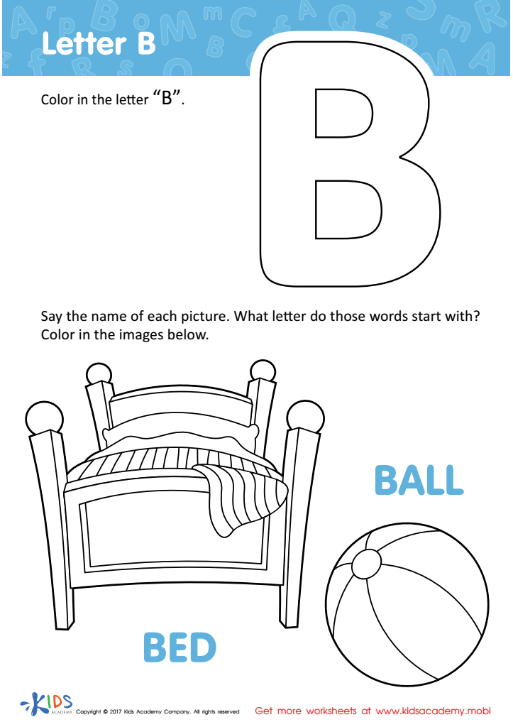 Get 85 The Letter B Coloring Pages Ideas 17