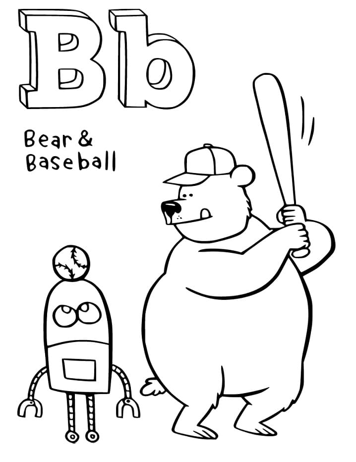 Get 85 The Letter B Coloring Pages Ideas 21