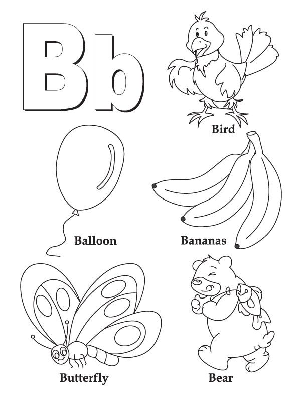 Get 85 The Letter B Coloring Pages Ideas 32