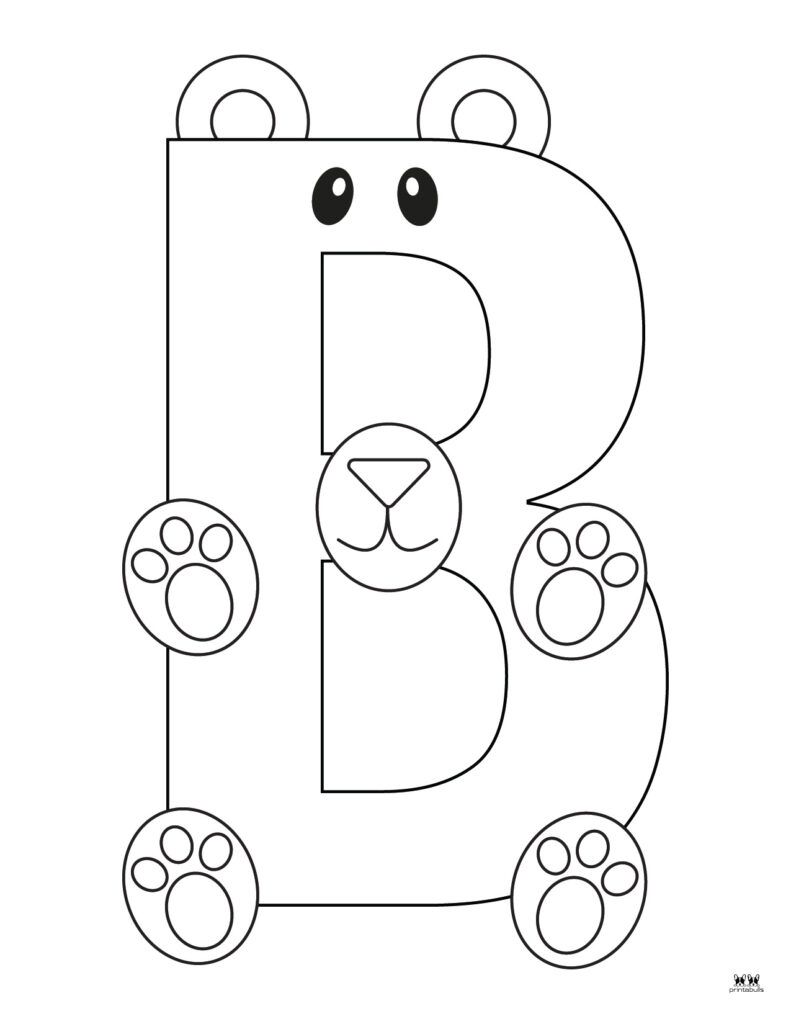 Get 85 The Letter B Coloring Pages Ideas 36