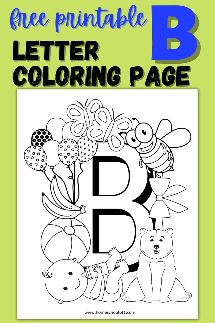 Get 85 The Letter B Coloring Pages Ideas 41