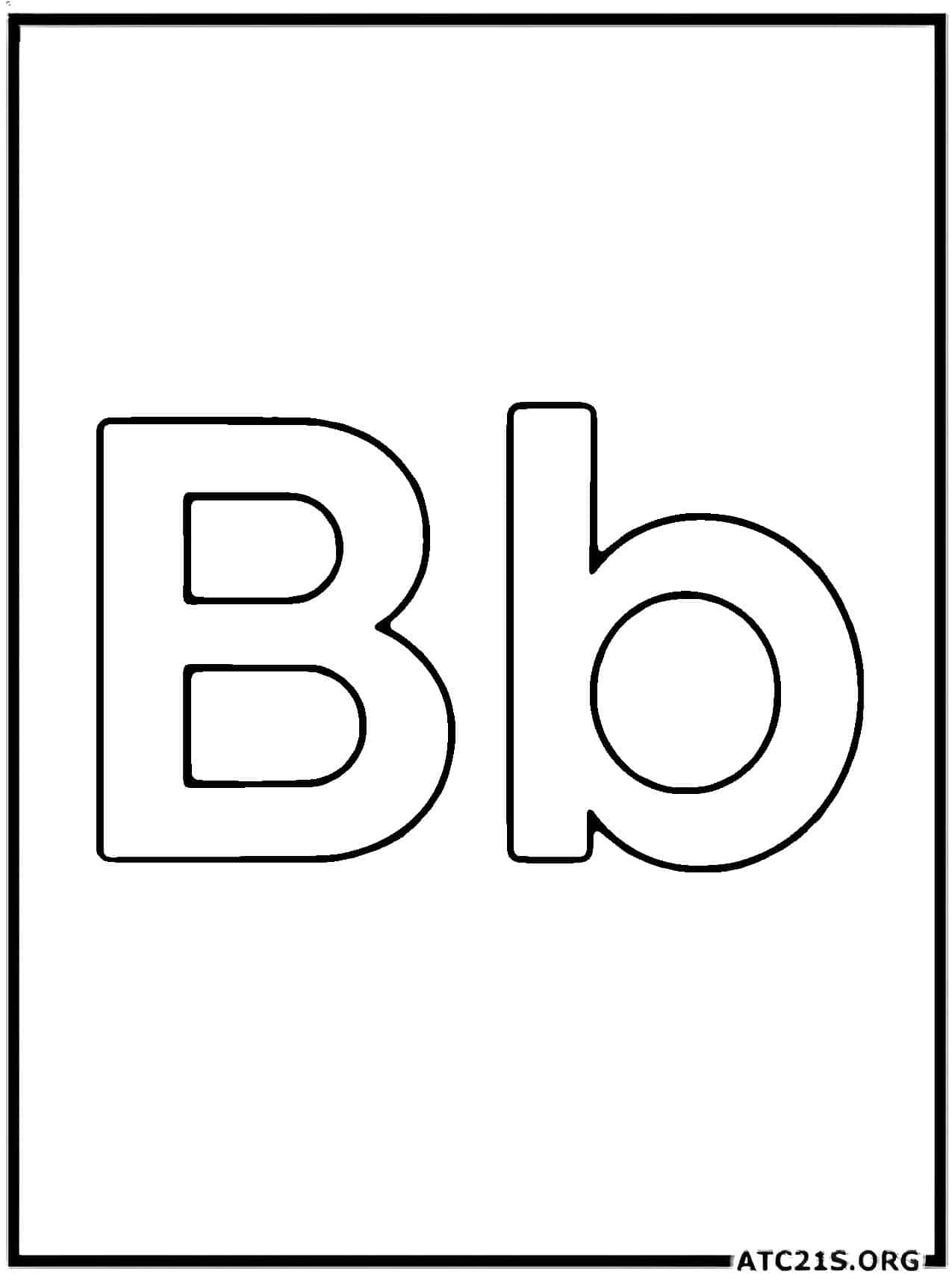 Get 85 The Letter B Coloring Pages Ideas 45