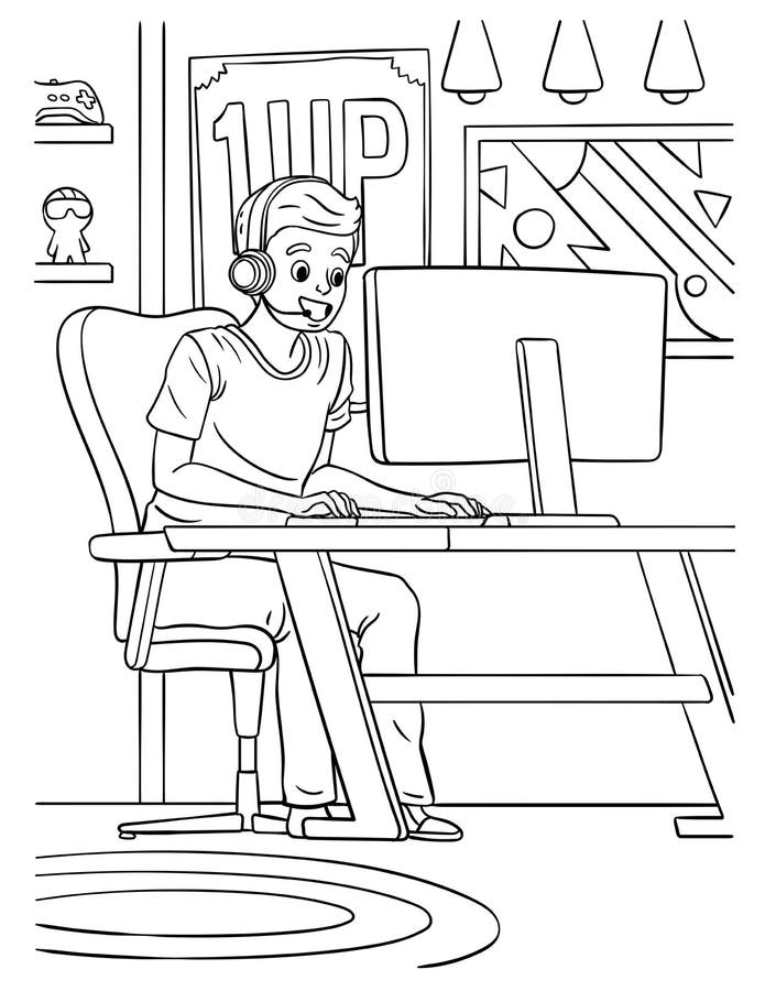 35 Printable Gaming Coloring Pages 23