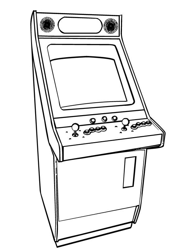 35 Printable Gaming Coloring Pages 8