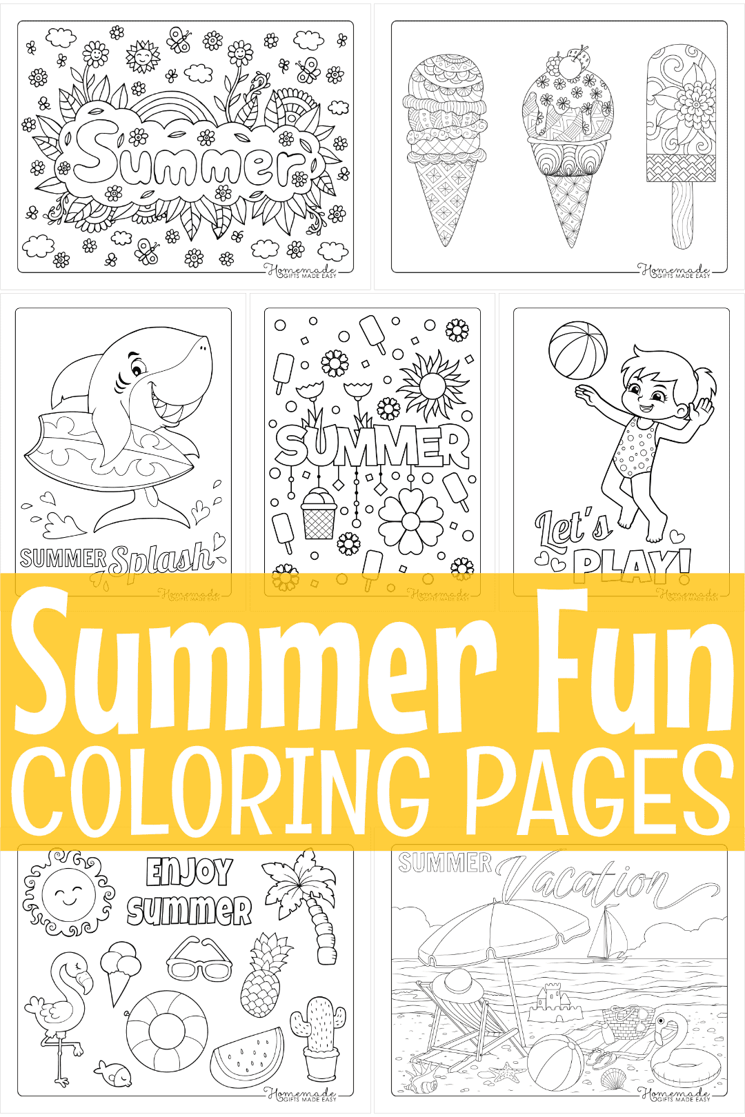 Save 60 Summer Coloring Pages Ideas 10