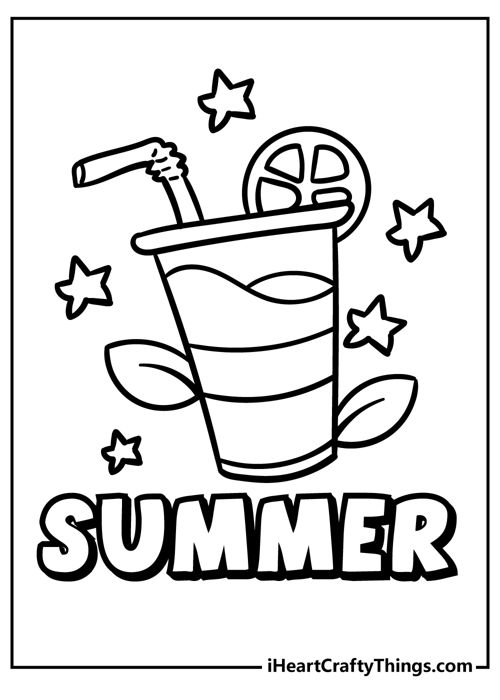 Save 60 Summer Coloring Pages Ideas 49